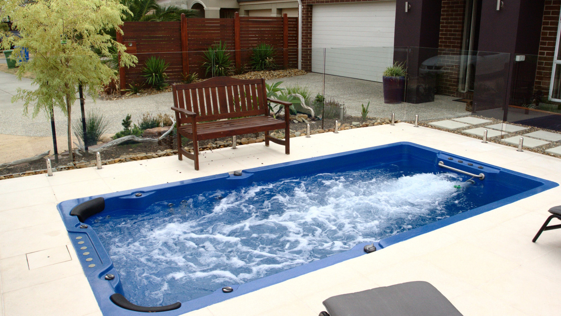 Prestige Trainer inground swim spa